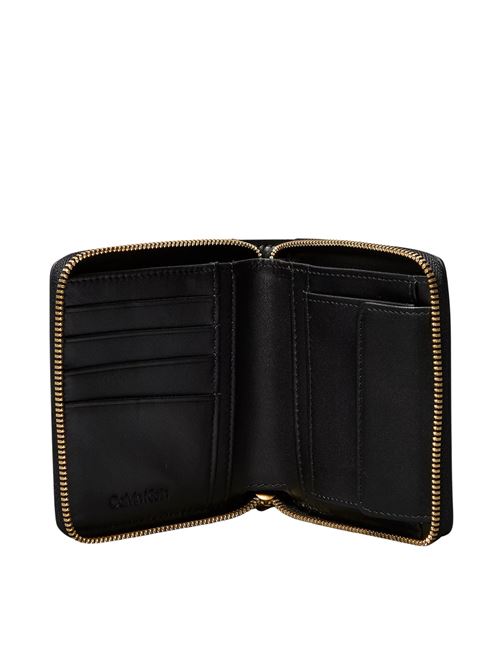 Portafoglio in pelle nero Calvin Klein | LV04F1044GUB1